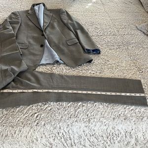 Mens Tommy Hilfiger grey wool suit